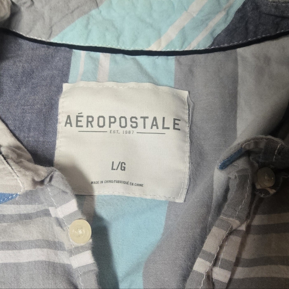 Aeropostale short sleeve shirt- size large - Picture 2 of 6